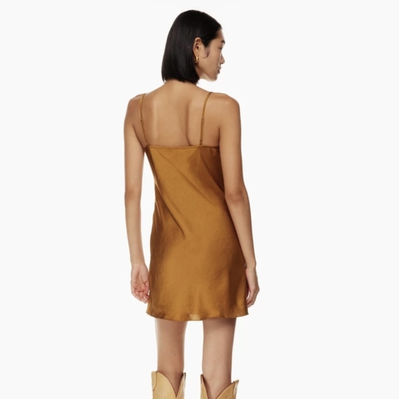 Wilfred Satin only slip mini dress - Picture 2 of 5